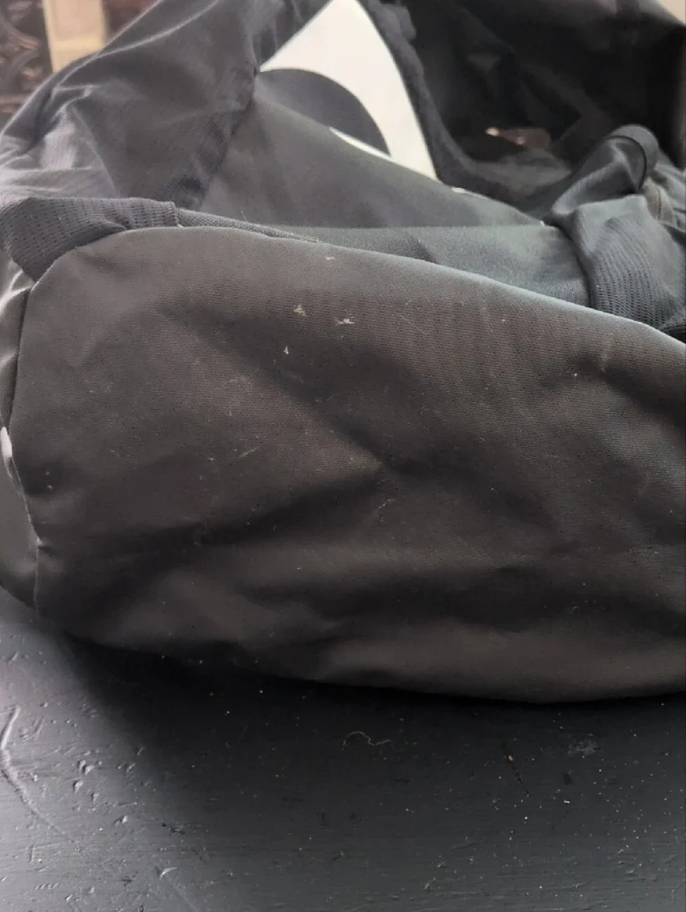 Nike Black Soccer Backpack with rain cover